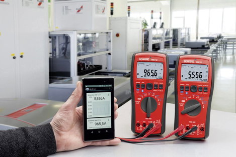 Benning MM 12 Kézi multiméter Kalibrált (ISO) digitális Adatgyűjtő CAT IV 600 V, CAT III 1000 V Kije 3. kép