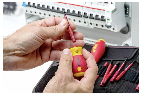 Wiha SoftFinish electric slimVario VDE Átdugaszoló fogantyú Markolat átmérő: 34 mm Alkalmas: Wiha To 7. kép