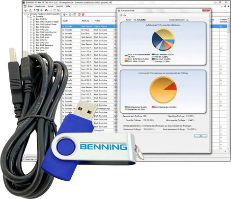 Benning 047002 Software BENNING PC-WIN ST 750-760 Szoftver 1 db