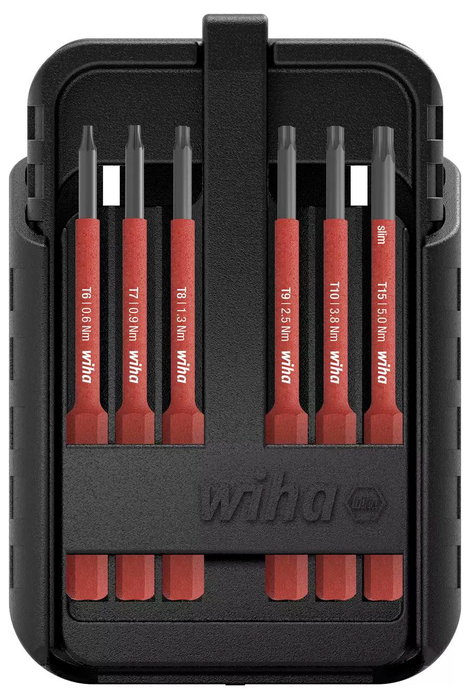 Wiha slimBit electric Cserélhető penge készlet 12 részes TORX Plus, TORX VDE 4. kép
