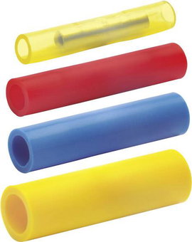 Klauke 670 Ütközős összekötő 0.50 mm² 1 mm² Teljesen szigetelt Piros 1 db