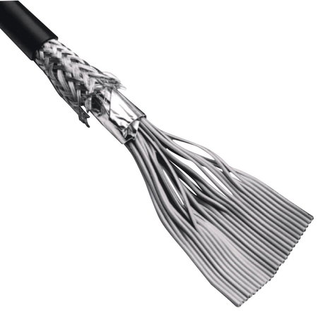 3M 3659/26 100 SF Szalagkábel Raszterméret: 1.27 mm 26 x 0.08 mm² Fekete, Szürke méteráru