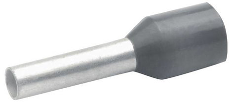 Klauke 47210 Érvéghüvely 1.5 mm² Részlegesen szigetelt Fekete 1000 db