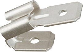 Klauke 725 Laposérintkezős elosztó Dugasz szélesség: 6.3 mm Dugaszolási vastagság: 0.8 mm 15 ° Szige
