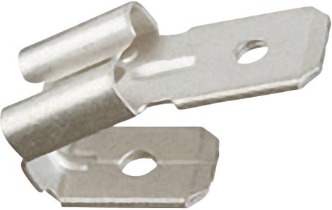 Klauke 725 Laposérintkezős elosztó Dugasz szélesség: 6.3 mm Dugaszolási vastagság: 0.8 mm 15 ° Szige
