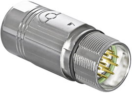 Ipari csatlakozók M23 sorozat 623 - jelcsatlakozók AKUA015MR04400200C00 AKUA015MR04400200C00 Interco