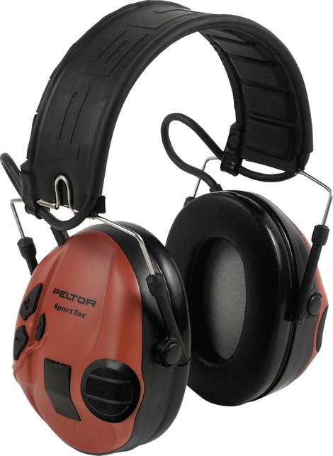 3M Peltor SportTac MT16H210F-478-RD Impulzus hallásvédő fültok 26 dB 1 db