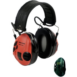 3M Peltor SportTac MT16H210F-478-RD Impulzus hallásvédő fültok 26 dB 1 db