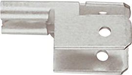 Klauke 755 Laposérintkezős elosztó Dugasz szélesség: 4.8 mm Dugaszolási vastagság: 0.8 mm 90 ° Szige