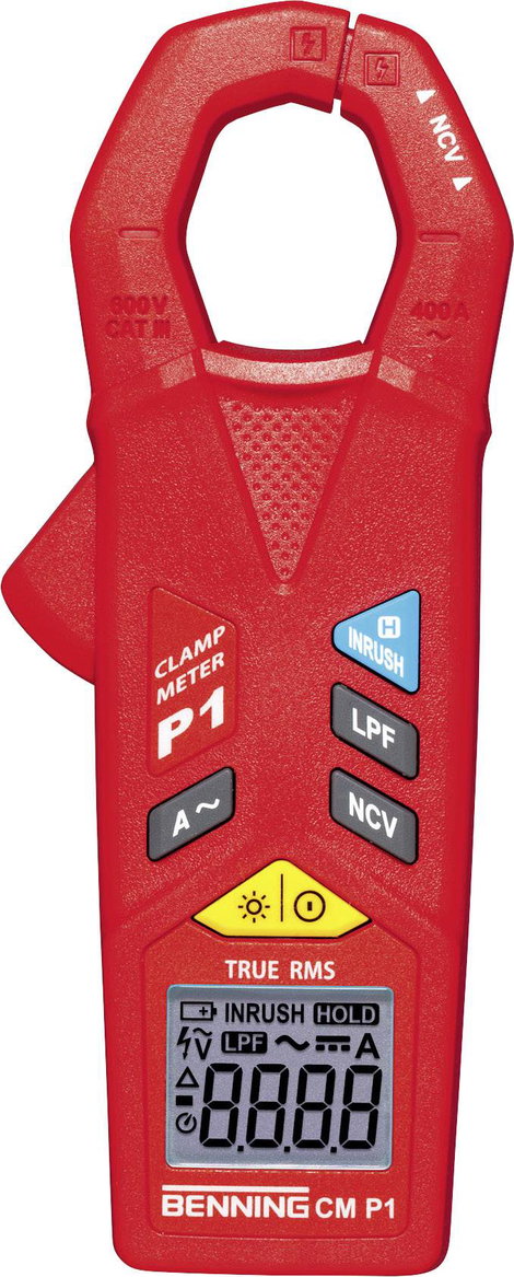 Benning CM P1 Lakatfogó CAT III 600 V Kijelző (digitek): 4200