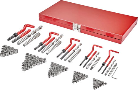 TOOLCRAFT TO-5016567 Menettekercselő készlet M5, M6, M8, M10, M12 9. kép