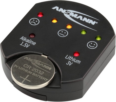 Ansmann Elemteszter Button cell Mérési tartomány (elemteszter) 1,5 V, 3 V Elem 1900-0035 2. kép