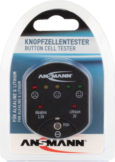 Ansmann Elemteszter Button cell Mérési tartomány (elemteszter) 1,5 V, 3 V Elem 1900-0035 4. kép