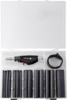 Forrasztópáka készlet TOOLCRAFT TC-HSK-27 1300 °C 27 részes Zsugorcső
