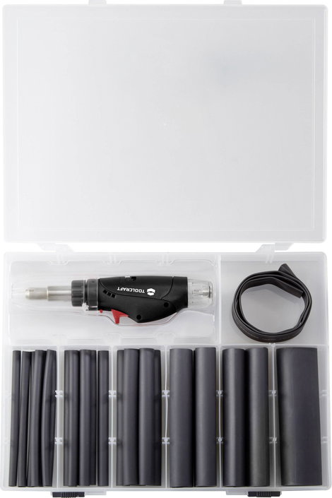 Forrasztópáka készlet TOOLCRAFT TC-HSK-27 1300 °C 27 részes Zsugorcső