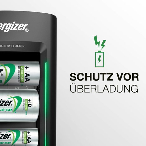 Energizer Universal Hengeres akku töltő NiMH Mikro (AAA), Ceruza (AA), Baby (C), Góliát (D), 9 V-os 5. kép