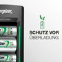 Energizer Universal Hengeres akku töltő NiMH Mikro (AAA), Ceruza (AA), Baby (C), Góliát (D), 9 V-os 5. bélyegkép