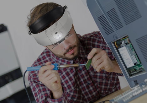Fejpántos nagyító LED-es fényszóróval, nagyítás: 1x, 1,5x, 2x, 2,5 x, 3,5x Toolcraft TO-5137806 4. kép