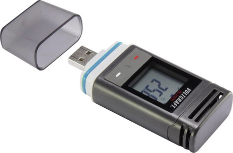 USB-s hő- és páratartalom adatgyűjtő -30...+60°C 0...100 % rF, Voltcraft DL-200T 6. kép