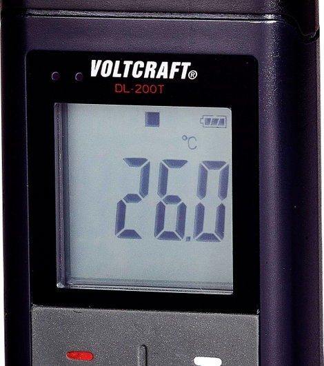 USB-s adatgyűjtő, hő-, pára- és légnyomás adatgyűjtő, Voltcarft DL-220THP 17. kép