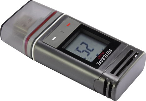 VOLTCRAFT DL-200T DL-200T Hőmérséklet adatgyűjtő Mérési méret Hőmérséklet -30 - +60 °C PDF funkció, 4. kép