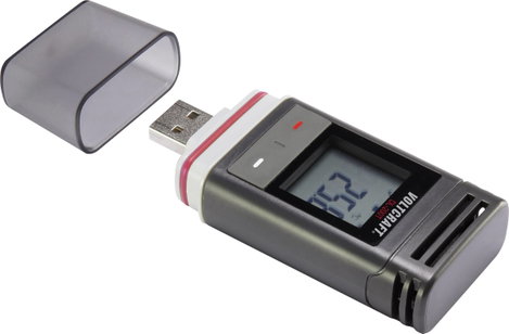 VOLTCRAFT DL-200T DL-200T Hőmérséklet adatgyűjtő Mérési méret Hőmérséklet -30 - +60 °C PDF funkció, 5. kép
