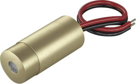 Lézermodul pont piros 1 mW Laserfuchs LFD650-1-12(9x20)