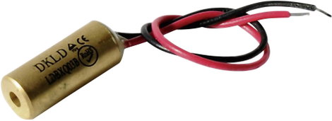 Lézermodul pont piros 1 mW Laserfuchs LFD650-1-12(9x20) 2. kép