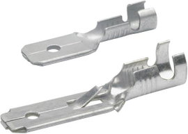 Klauke 2250 Laposérintkezős dugó Dugasz szélesség: 6.30 mm Dugaszolási vastagság: 0.80 mm Szigetelés