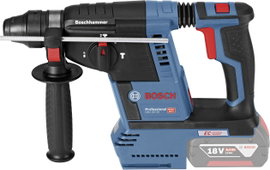 Bosch Professional GBH 18V-26 SDS-Plus-Akkus fúrókalapács 18 V Lítiumion Hordtáskával, akku nélkül, 