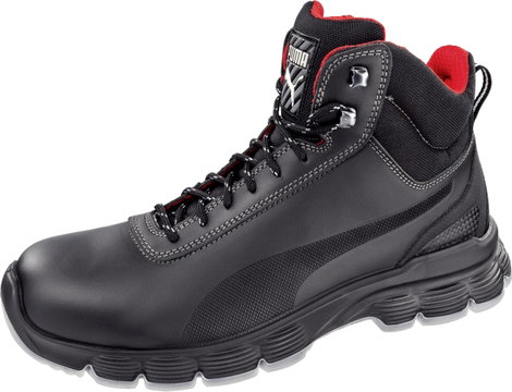 PUMA Pioneer Mid ESD SRC 630101-42 ESD Biztonsági csizma S3 Cipőméret (EU): 42 Fekete 1 db 2. kép
