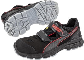 PUMA Aviat Low ESD SRC 640891-42 ESD Biztonsági cipő S1P Cipőméret (EU): 42 Fekete, Piros 1 db