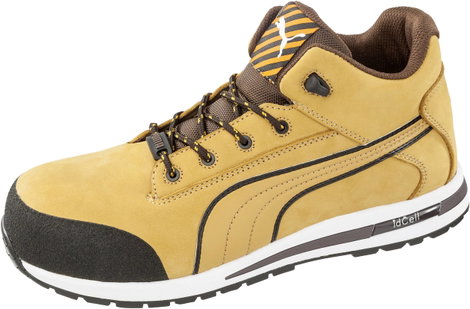 PUMA Dash Wheat Mid HRO SRC 633180-43 Biztonsági csizma S3 Cipőméret (EU): 43 Bézs, Barna 1 db 2. kép