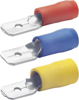 Klauke 8201B Laposérintkezős dugó Dugasz szélesség: 2.80 mm Dugaszolási vastagság: 0.80 mm Részleges