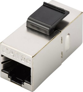Digitus RJ45 / RJ45 csatlakozóaljzat Hálózat Átalakító CAT 5e [1x RJ45 alj, RJ45 alj, 8p8c - 1x RJ45