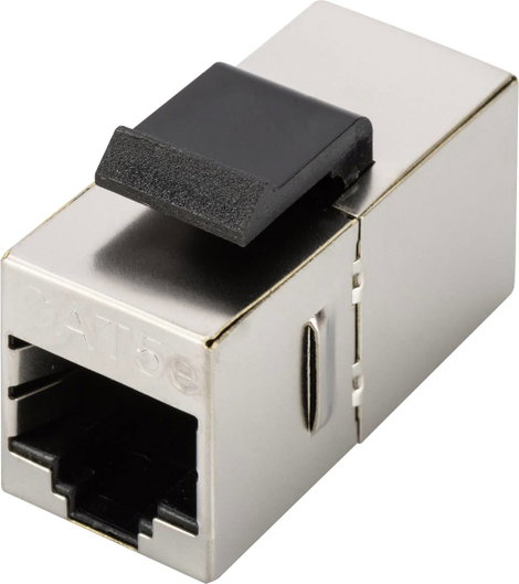 Digitus RJ45 / RJ45 csatlakozóaljzat Hálózat Átalakító CAT 5e [1x RJ45 alj, RJ45 alj, 8p8c - 1x RJ45 2. kép