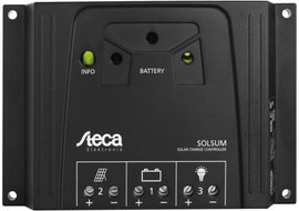 Steca Solsum 0808 Napelem töltésszabályozó 12 V, 24 V 8 A