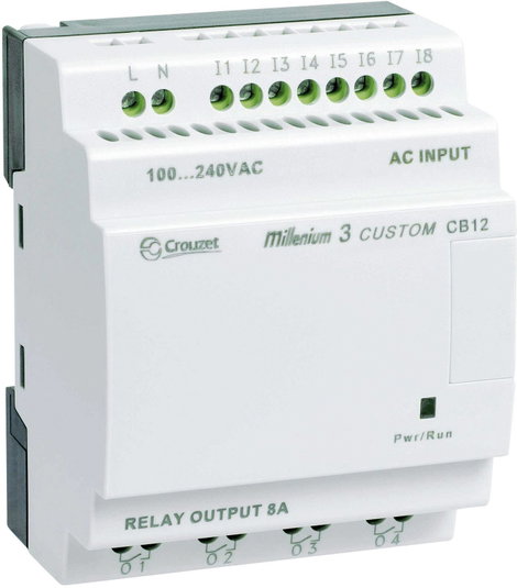 Crouzet 88970021 Millenium 3 CB12 R SPS vezérlőegység 24 V/DC