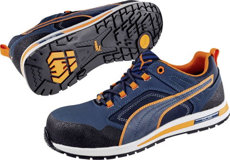 PUMA Crosstwist Low 643100-41 Biztonsági cipő S3 Cipőméret (EU): 41 Kék, Narancs 1 db