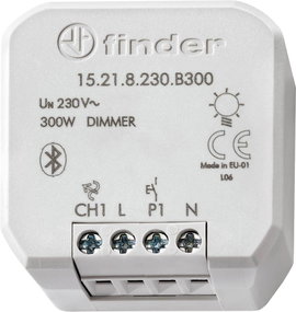 15.21.8.230.B300 Finder YESLY 1 csatornás Dimm faktor Szürke