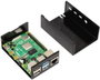 Camdenboss CamdenBoss SBC ház Alkalmas: Raspberry Pi Fekete 2. bélyegkép