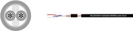 Helukabel 400021 Audio vezeték 2 x 0.22 mm² Fekete méteráru