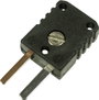 B + B Thermo-Technik 0220 0006 Miniatűr thermoelektromos csatlakozó Fekete Tartalom: 1 db bélyegkép
