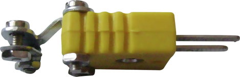 B + B Thermo-Technik 0241 0004 Húzásmentesítő miniatűr csatlakozókhoz Fémes Tartalom: 1 db 3. kép