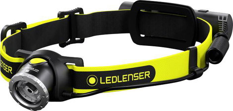 Ledlenser iH8R LED Fejlámpa Akkuról üzemeltetett 600 lm 120 óra 500912