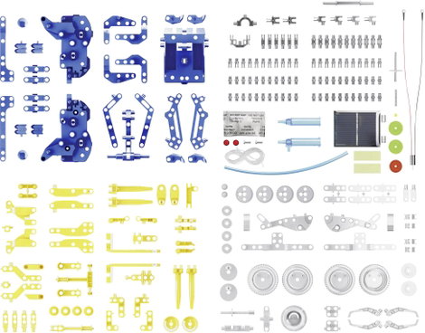 Napelemes és hidraulikus robot építőkészlet 12in1 Sol Expert 79500 2. kép