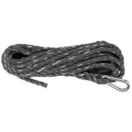 dörner + helmer 190324 Polipropilén kötél Forgatott (Ø x H) 14 mm x 10 m Fekete