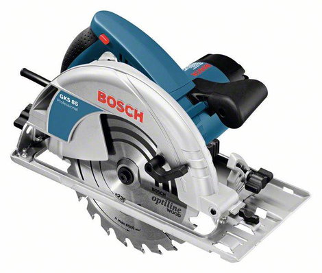Bosch Professional GKS 85 Kézi körfűrész Vágási mélység max. (90°) 85 mm 2200 W 2. kép