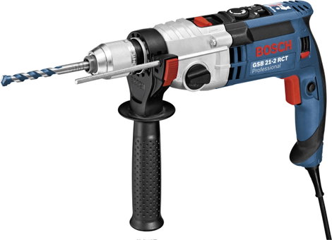 Bosch Professional GSB 21-2 RCT Ütvefúrógép 2 sebességfokozat 1300 W Hordtáskával