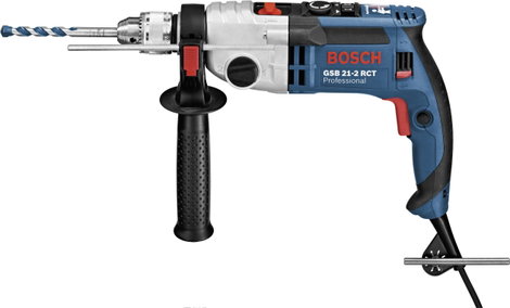 Bosch Professional GSB 21-2 RCT Ütvefúrógép 2 sebességfokozat 1300 W Hordtáskával 2. kép